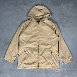 Nike Golf Women’s Hooded Zip Jacket Tan - Size: M (8–10)